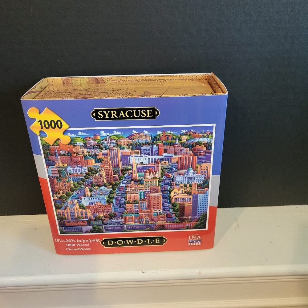 NIB Dowdle Syracuse 1000-Piece Puzzle